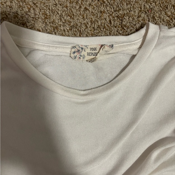 Pink Republic White Longsleeve Babydoll T-shirt! - Picture 2 of 2